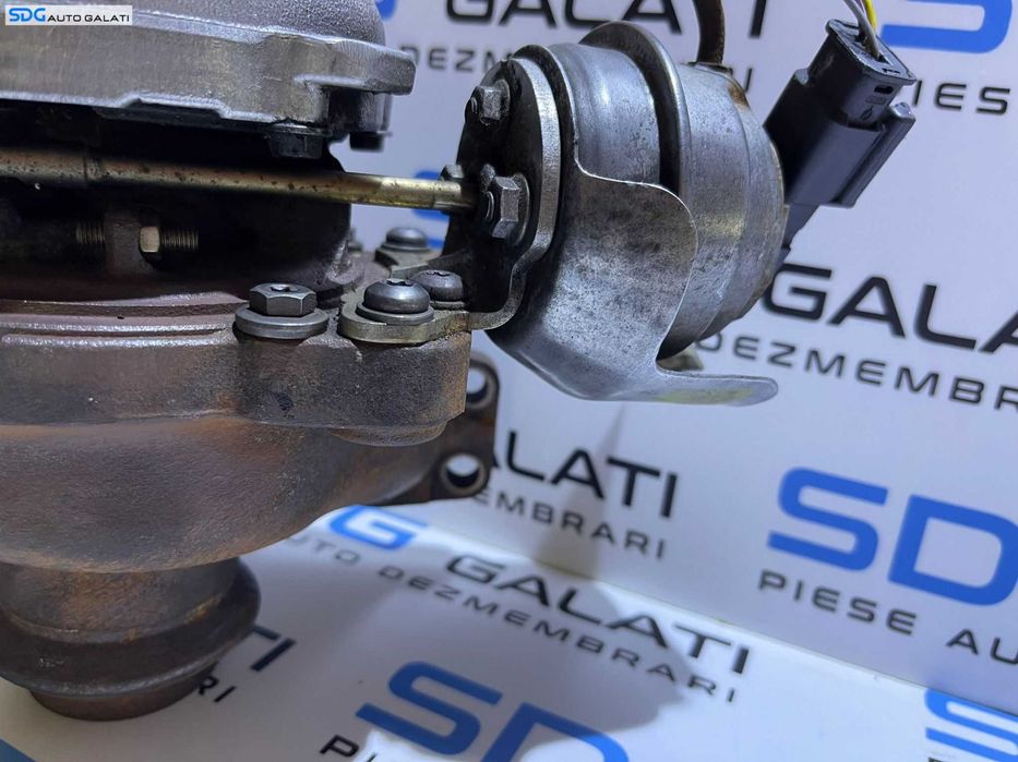 Turbo Turbina Turbosuflanta Completa cu Actuator Ford Focus 3 1.6 TDCI 2010 - 2018 Cod CV6Q-6K682-AB CV6Q6K682AB