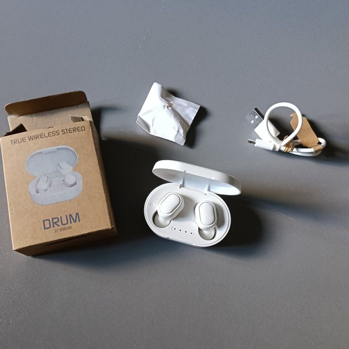 Casti DRUM telefon true wireless bluetooth noi