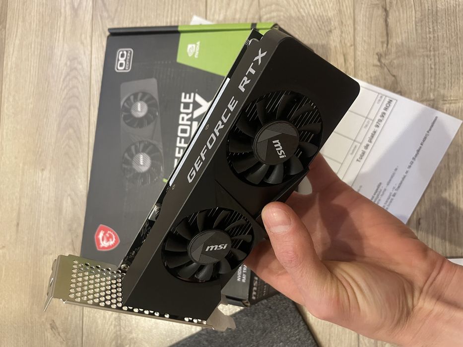 RTX 3050 OC 6GB Low Profile Ca Noua Garantie