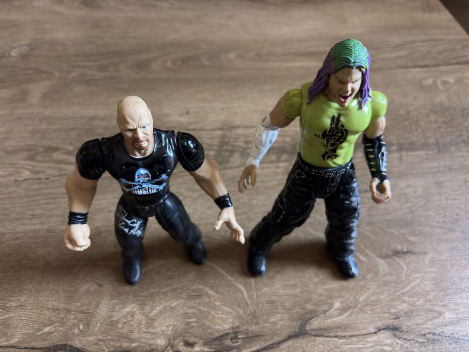 WWF/WWE Jeff Hardy/Stone Cold колекционерски екшън фигурки