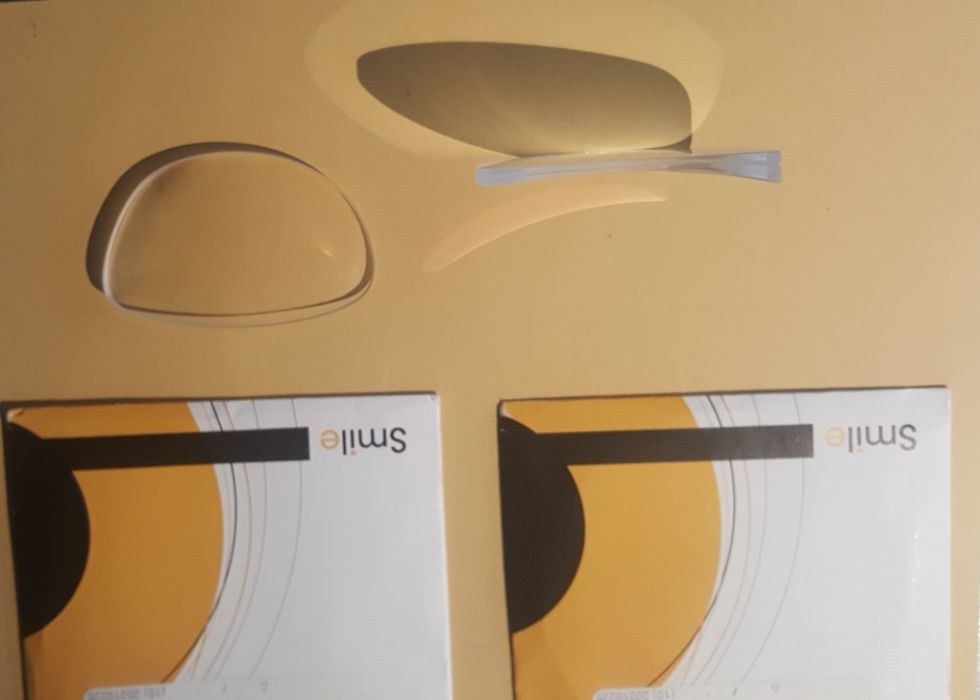 Lentile ochelari vedere, dioptrie -6,00, subtiate.