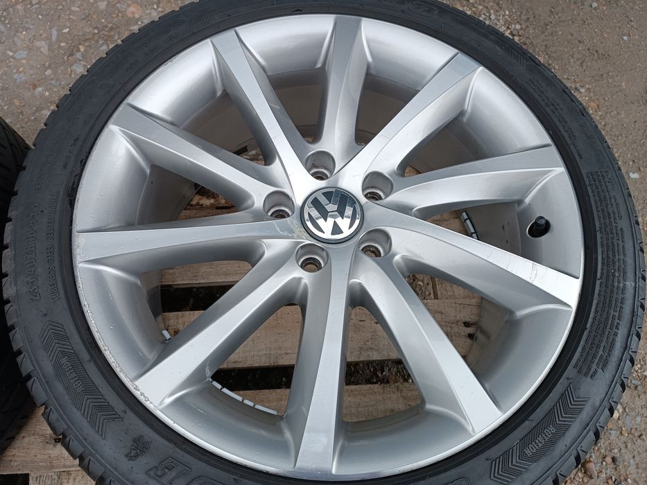 Лети джанти 18ки 5х112 VW + летни гуми 235/40/18
