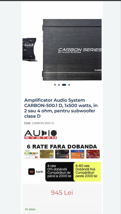 Subwoofer Reiss Rx12 + Amplificator