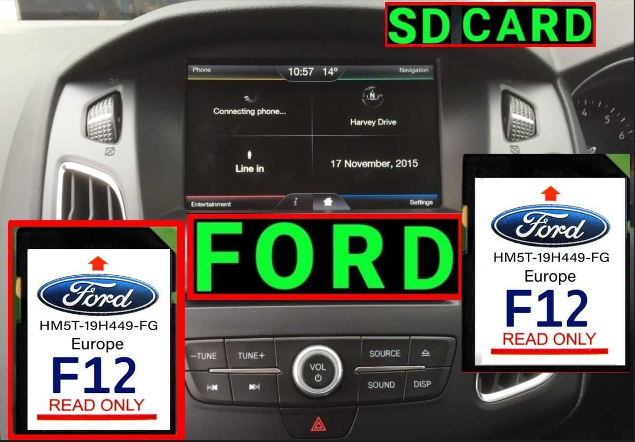 F12 SD card 2024 Форд навигация ъпдейт Sync2 FORD СД карта Lincoln USA