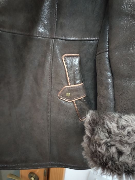 Cojoc dama piele și blana naturala mas. 52