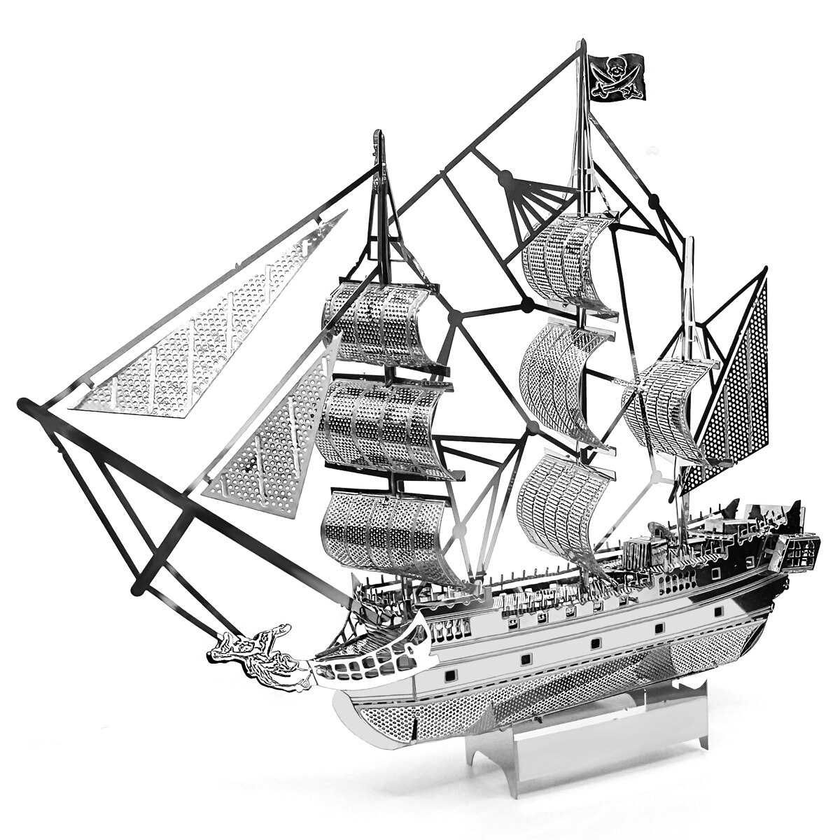 Puzzle 3D metalic din otel inox, opera de arta - Transport gratuit