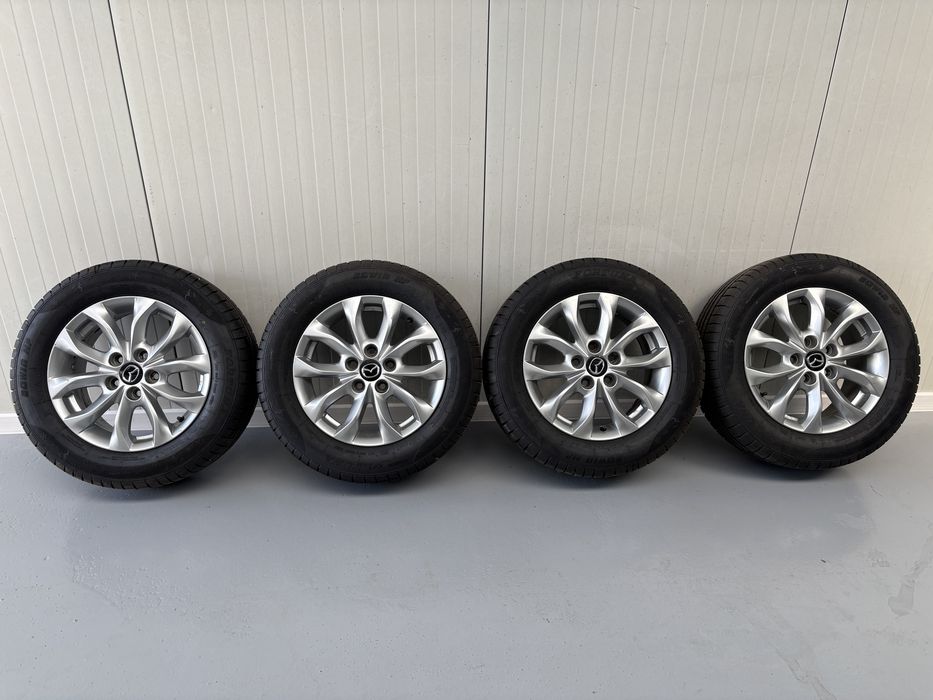 ЛетиДжантиMAZDA 16* 5х114.3*66.6* 6.5J*ET50+НОВИ Зимнигуми215/60/16
