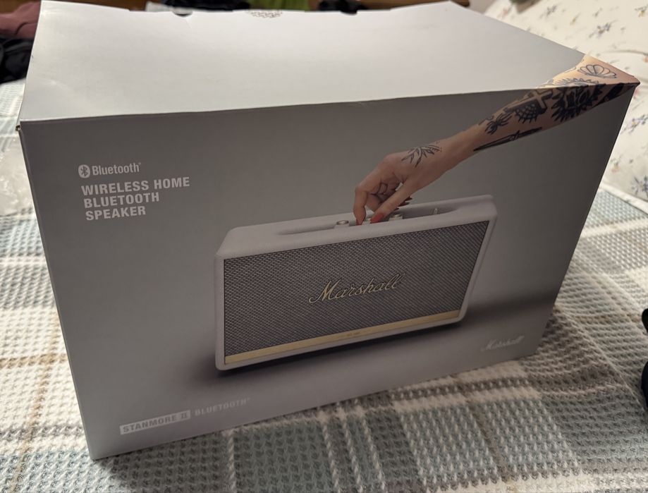Marshall Bluetooth Stanmore II, Alb