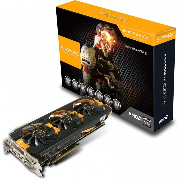 AMD R9 290X TRI X 4G 512 BIT