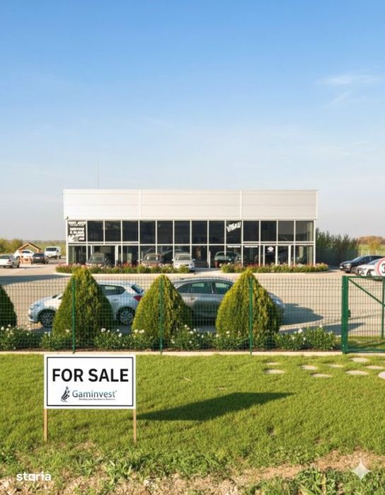 Gaminvest Showroom modern de vânzare lângă Aeroportul Oradea V4031