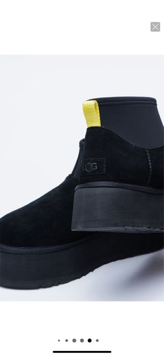 Ugg platforma negrii 36
