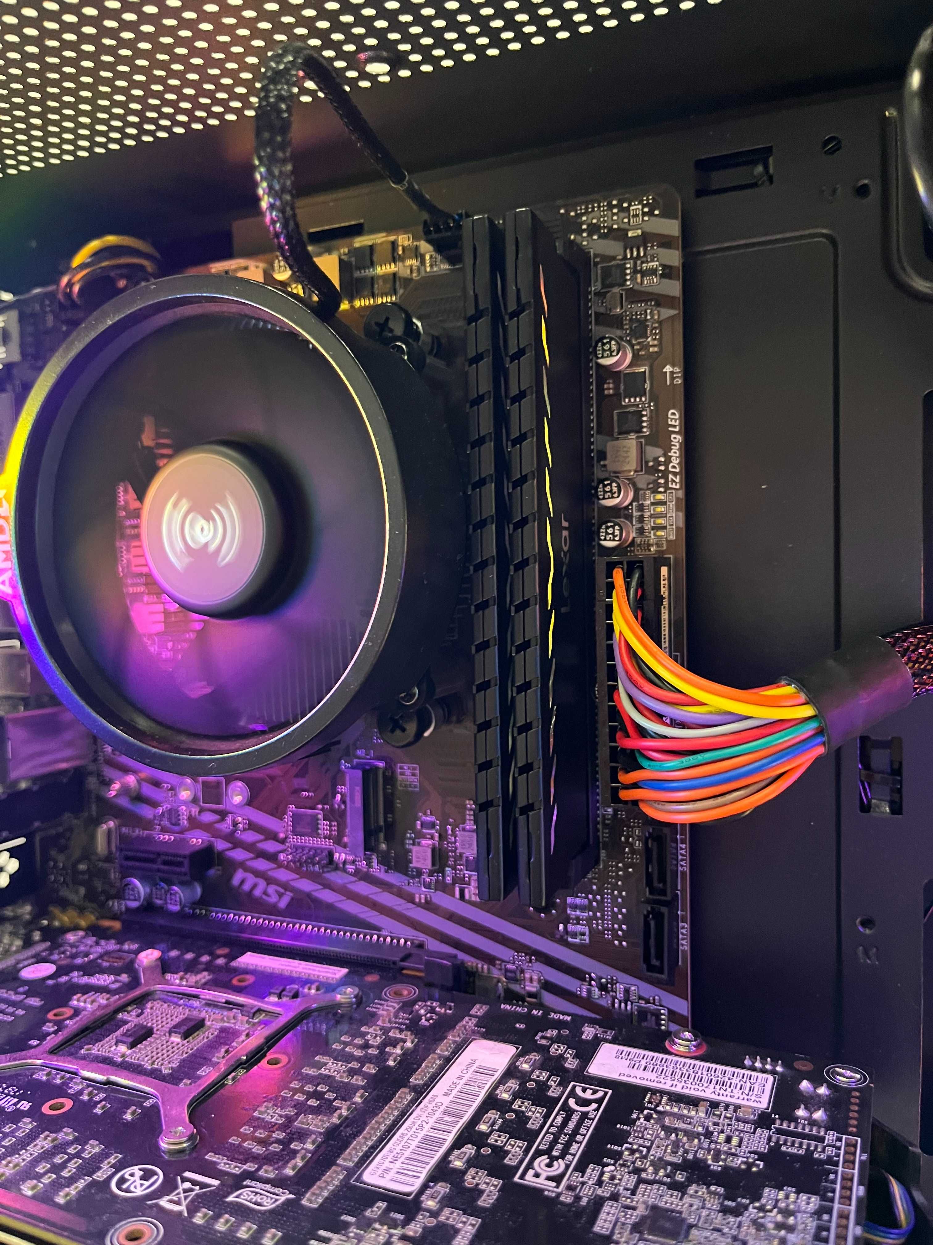 Геймърски компютър AMD Ryzen 5 2600, GTX 1070 Ti 8GB, 16GB ram