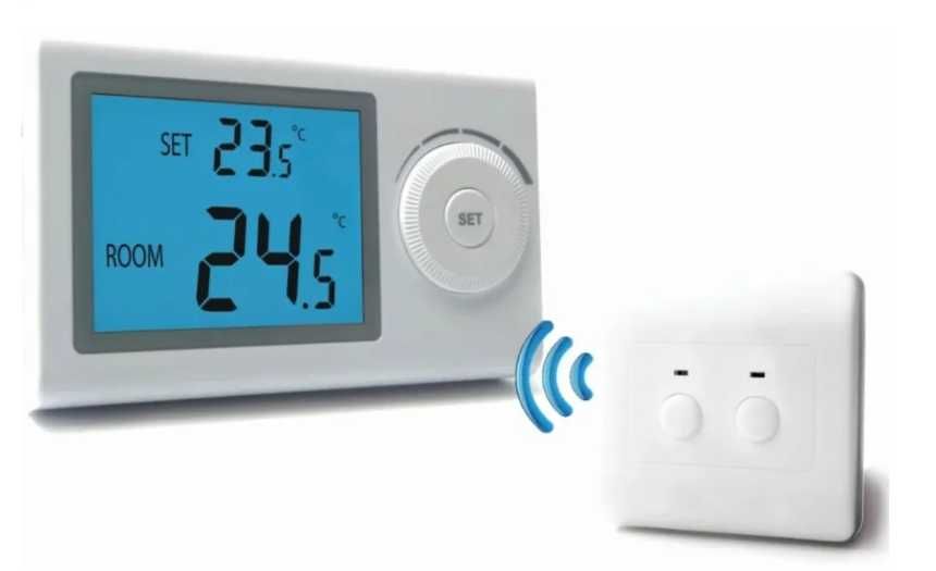 Termostat ambiental wireless, digital neprogramabil Logictherm R3 RF
