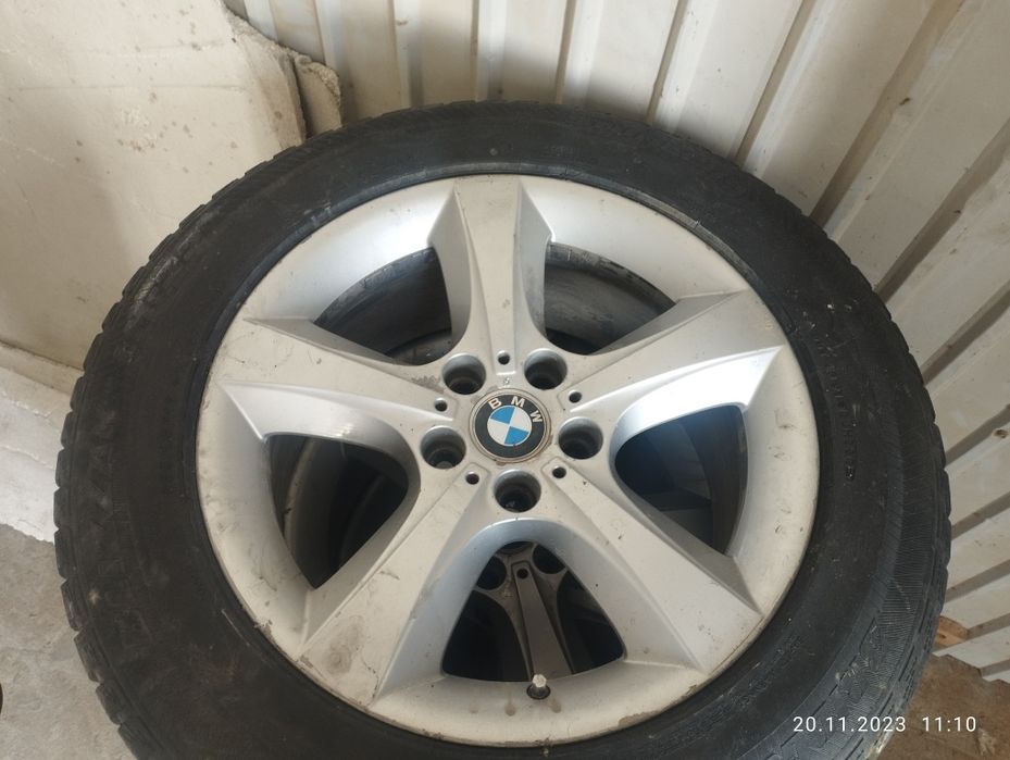 Продам диски от Х5 с зимними шинами Бриджстоун