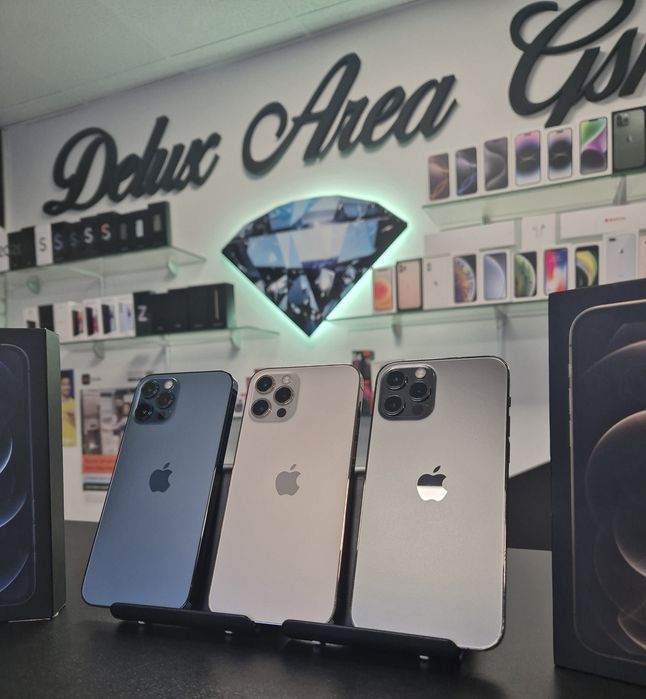 Iphone 12 Pro Max / Pacific Blue/Graphite/Silver / 128/256/512 GB / De