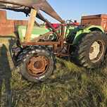 Vând tractor deutz 7007 Dt cu încărcător