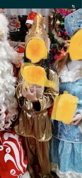 Продам костюм, золотого человека.