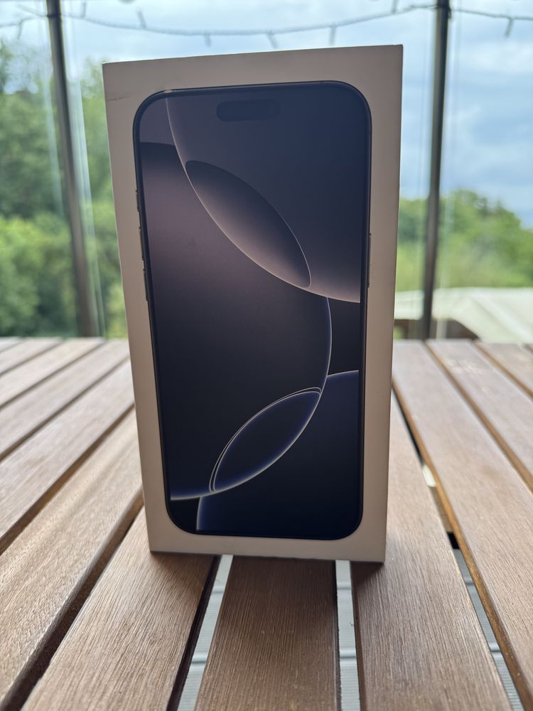 НОВ! iPhone 16 Pro Max 256GB Black Titanium