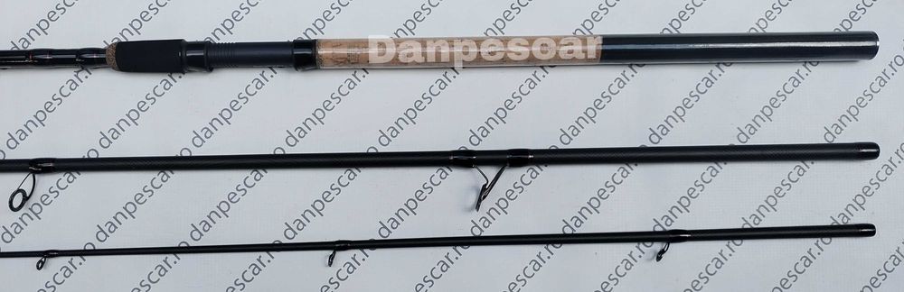 Lanseta PRO FL Black FORCE FEEDER 4,20m 180 grane 3 varfuri