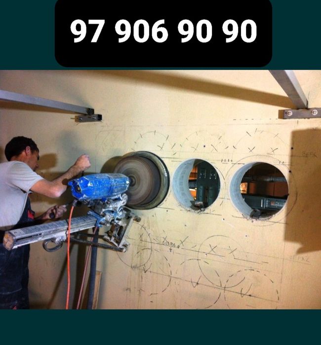 Услуга алмазни бурени алмазни резка