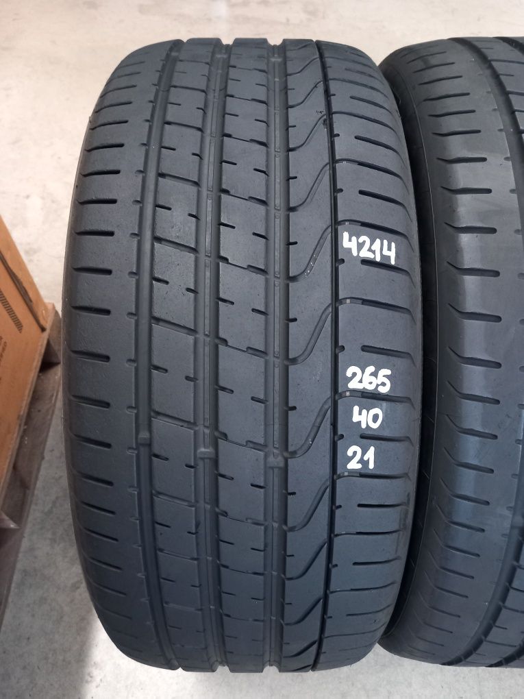 255/40R21-2бр.& 265/40ZR21-2бр. PIRELLI P ZERO Неразличими от НОВИ