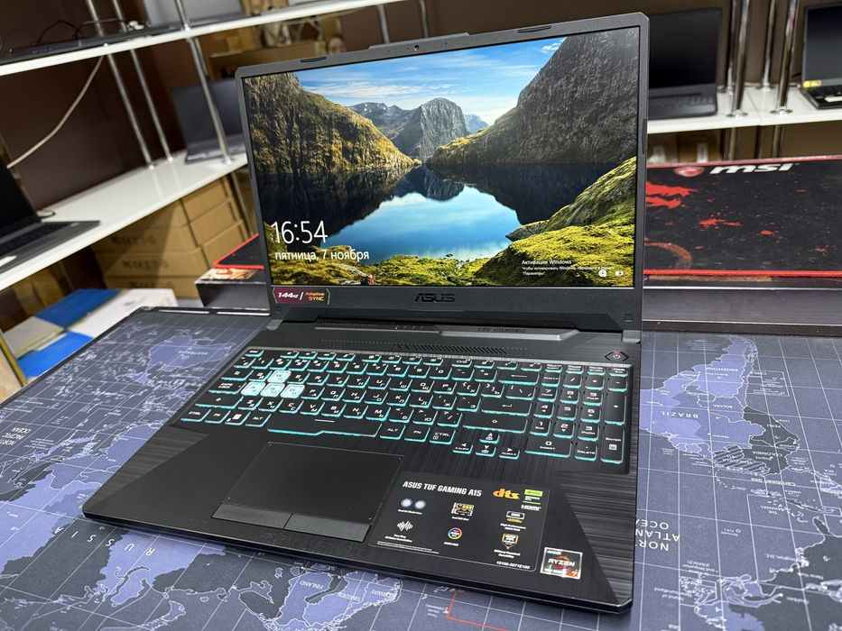 Игровой Asus TUF Gaming A15 - Ryzen 7-7435HS/16Gb/512Gb/RTX3050