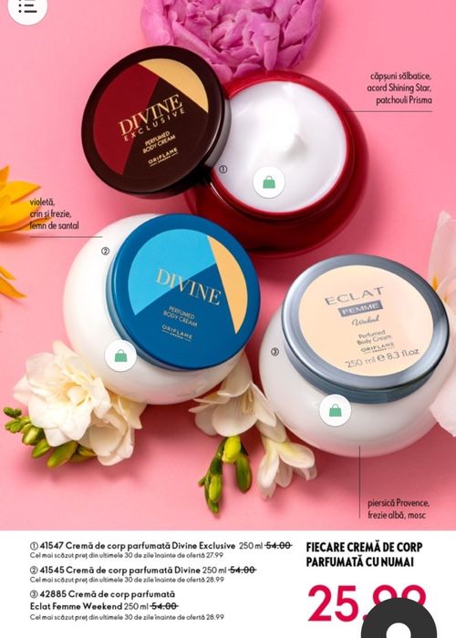 Produse Oriflame