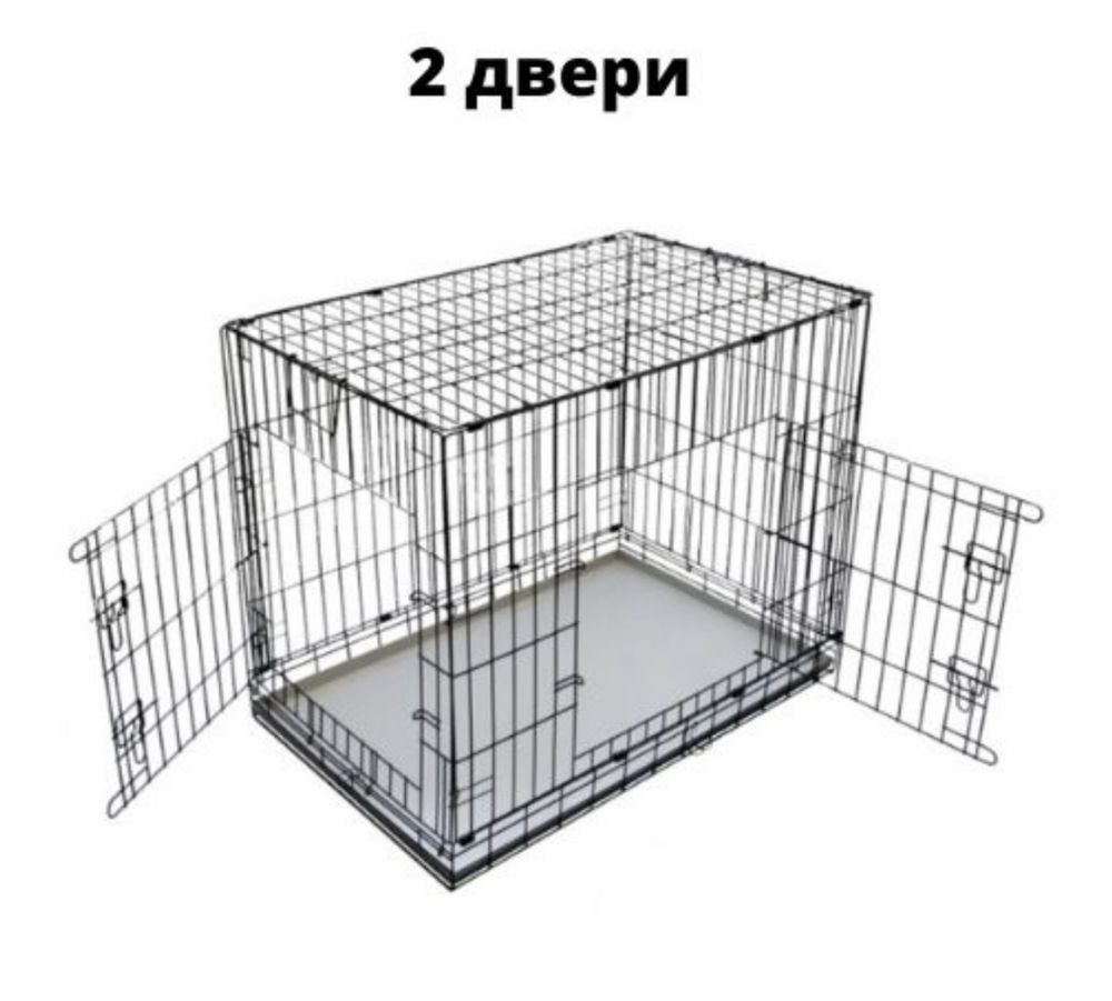 Клетка для собак средних и крупных размеров