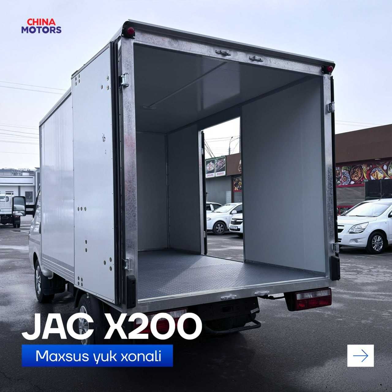 Jac X200 FURGON  Yuk moshinasi