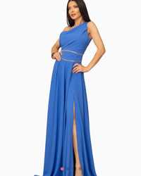 Дълга синя рокля Alessa