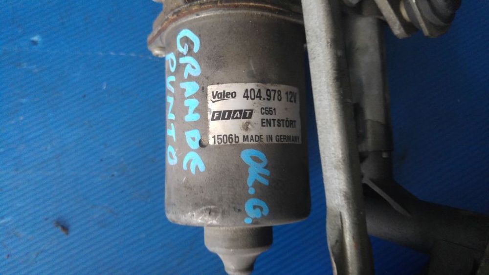 Ansamblu motoras stergatoare fiat grande punto  404978