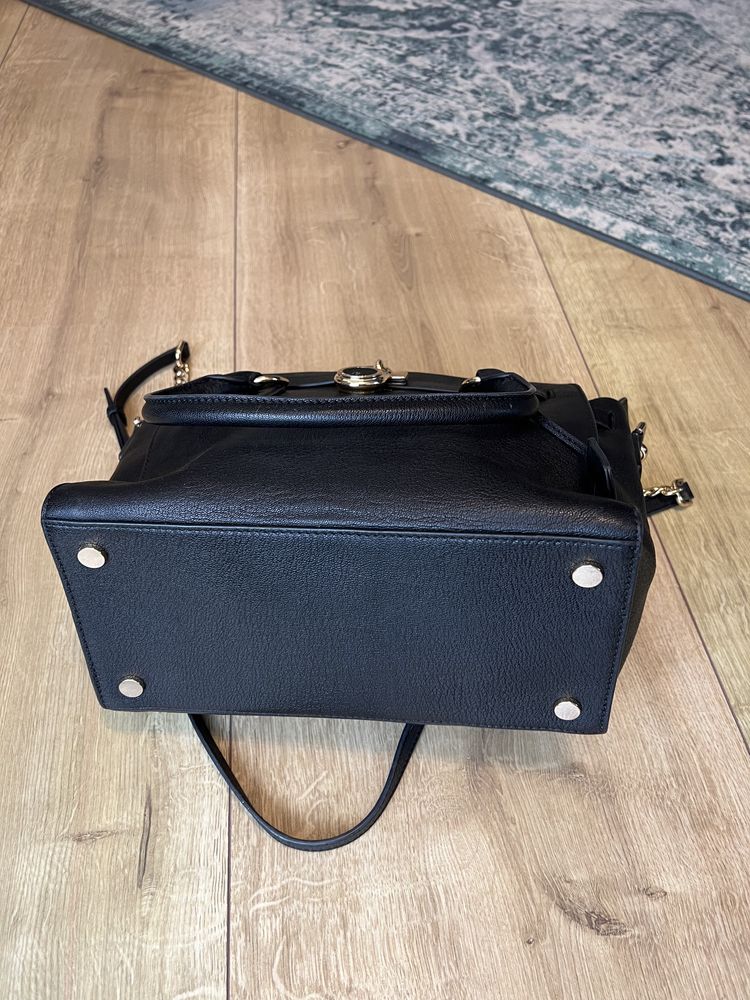 Geanta Michael Kors originala neagra piele impecabila