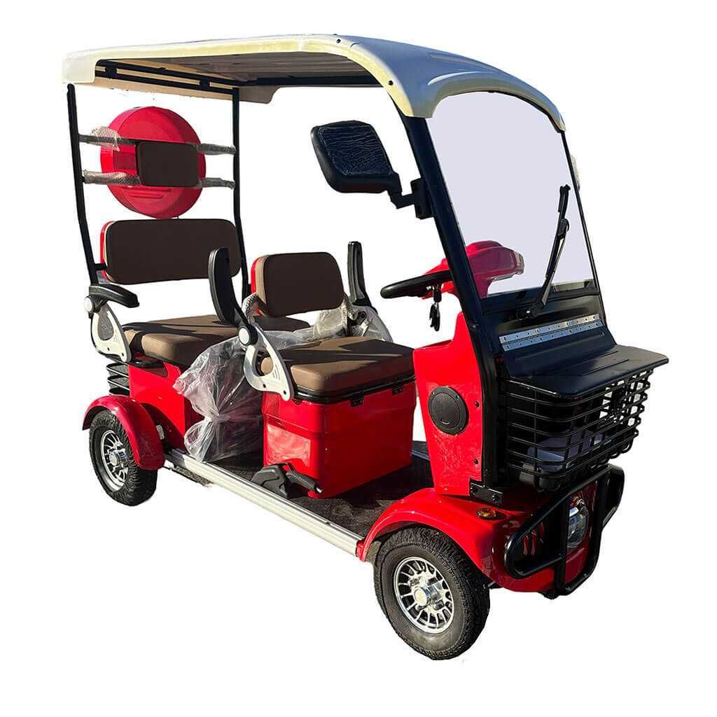 Електрическа четириколка EcoWay Sola Panda с автономна соларна система