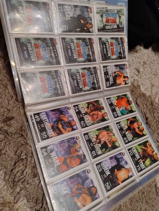 Wrestling ,album cartonașe luptători