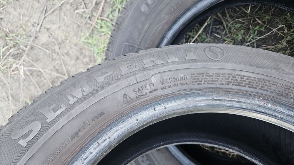 2бр гуми 195 65 15 семперит