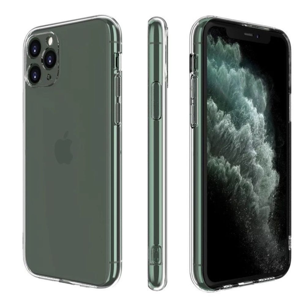 Iphone 13/14/15/16E Pro Max Plus Husa Slim Silicon Clara Protectie Cam