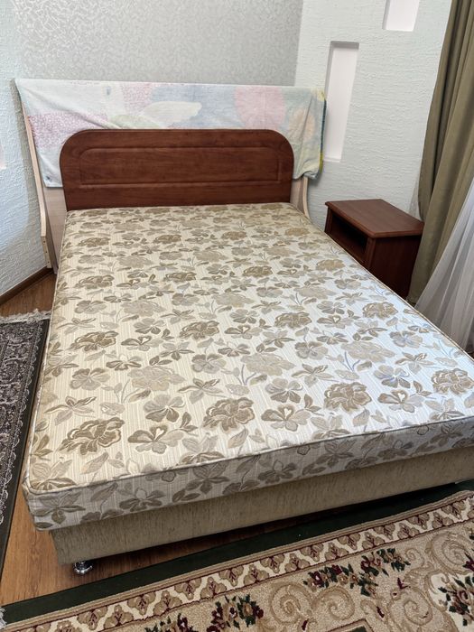 Кровать 1.4м со встроенным матрасом