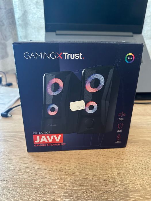 Геймърски колони RGB Светещи 1 Г Гаранция