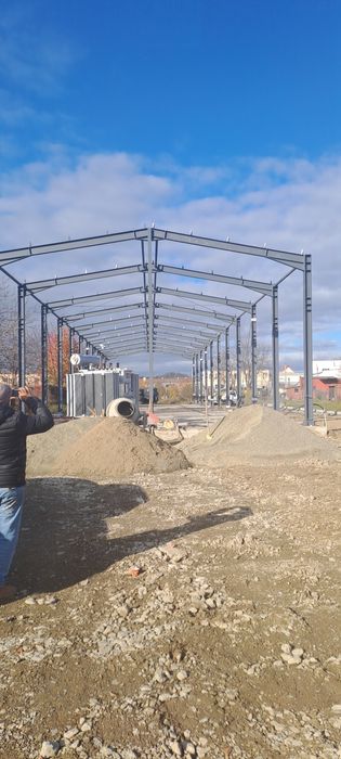 Vând hale metalic 12x50