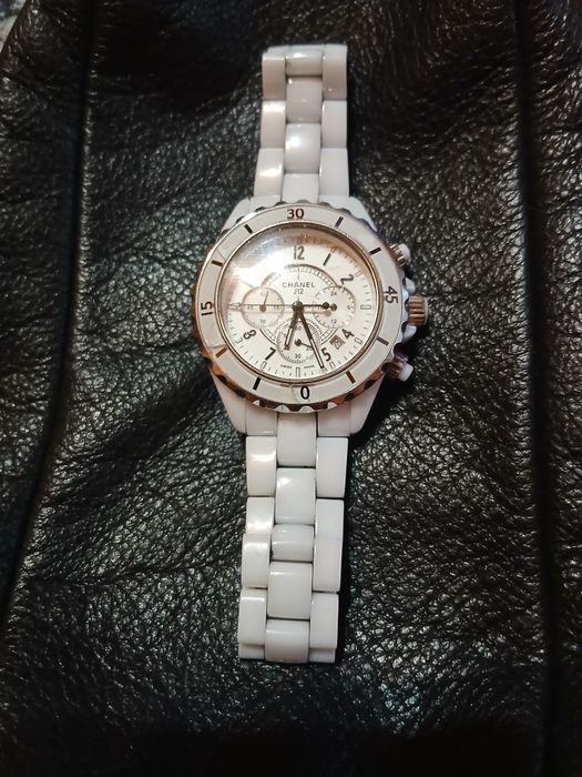 Ceas dama Chanel J12 bratara ceramica
