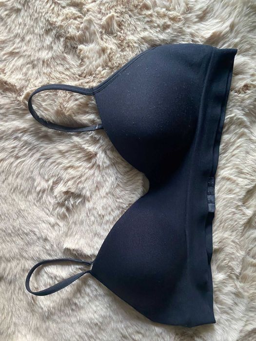 Sutien/bustiera negru, fara sarma, M/L, comod