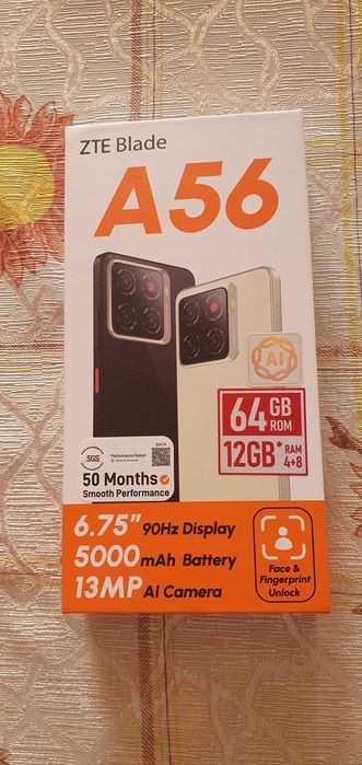 Смартфон ZTE Blade A56