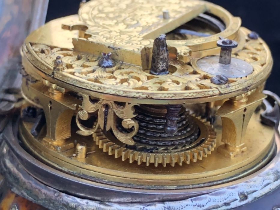 Джобен часовник Daniel Quare от 1667г.