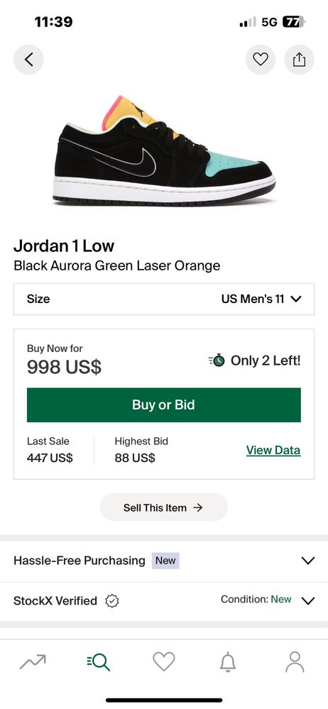 Nike jordan low 1
