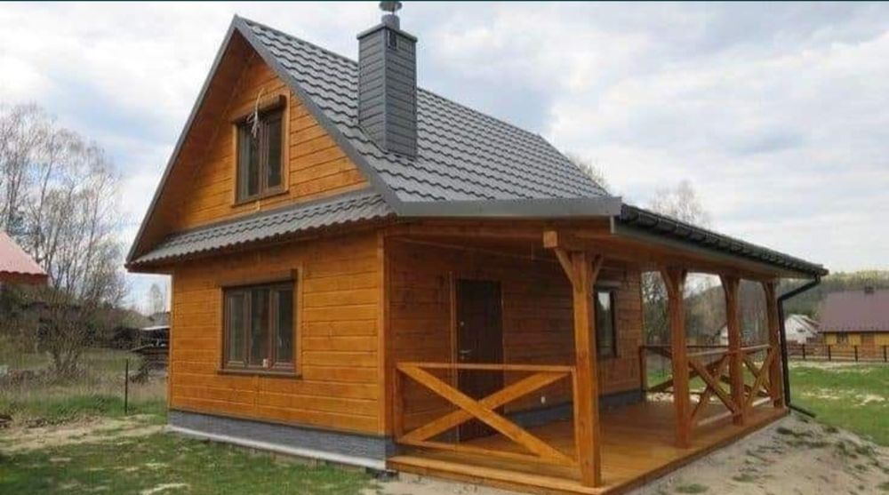 Vând cabană din lemn orice dimensiune doriți