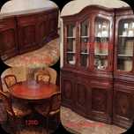 Mobilier Sufragerie ~ SERVANTA / COMODA  / VITRINA / Masa~ Lemn Masiv
