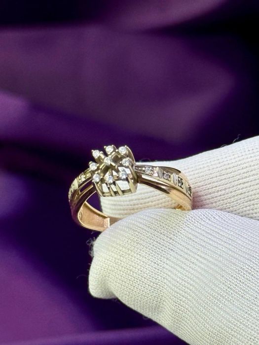 Золото 585, кольцо-2.83