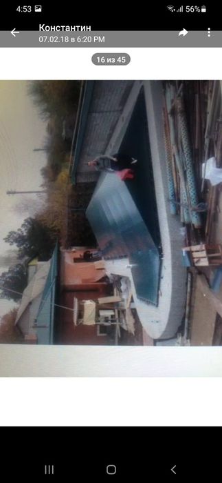 Устанавливаю навесы из баннера