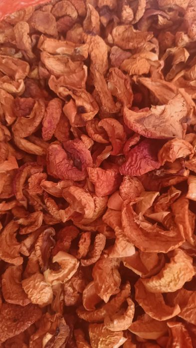 Сухофрукты из сладких летних яблок