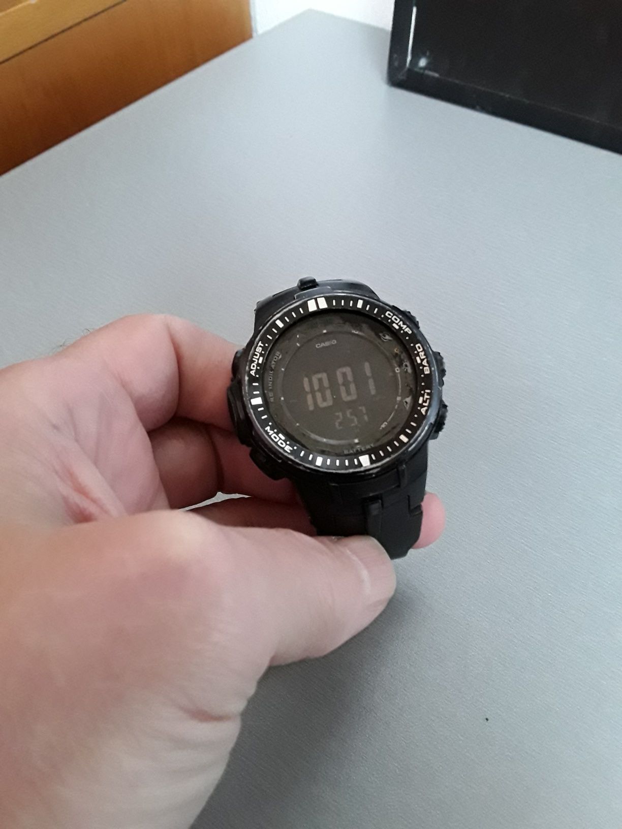 Ceas Casio Protrek prw 3000 lipsă panou solar